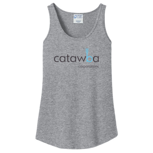 Printed - Ladies Core Cotton Tank Top Thumbnail