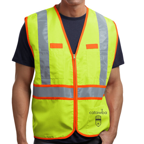 Catawba - Ansi 107 Class 2 Dual Color Safety Vest Thumbnail