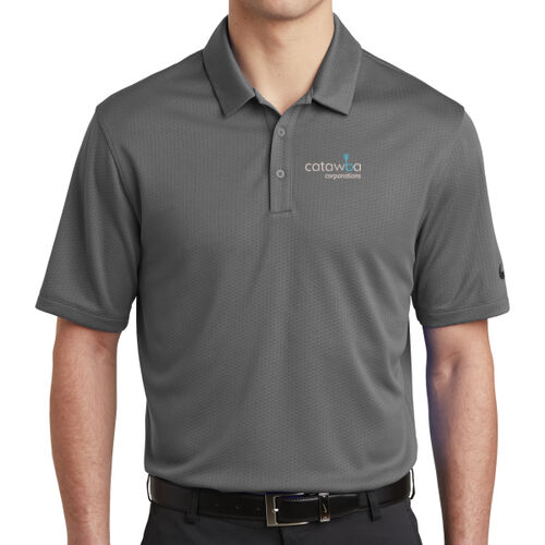 Embroidered - Dri FIT Hex Textured Polo Thumbnail