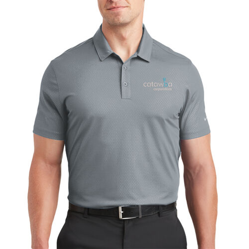 Embroidered - Dri FIT Embossed Tri Blade Polo Thumbnail
