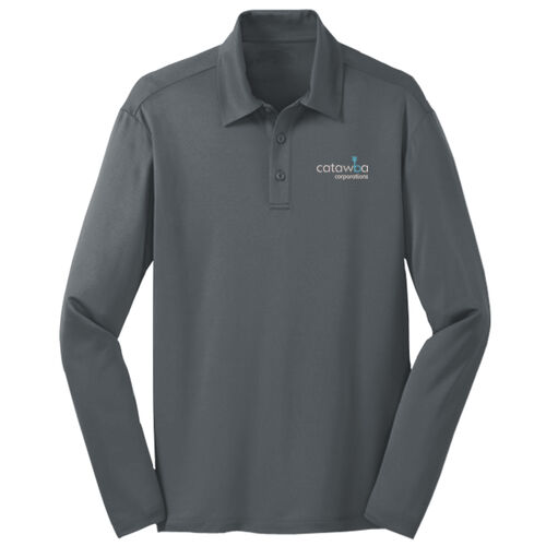 Embroidered - Silk Touch™ Performance Long Sleeve Polo Thumbnail