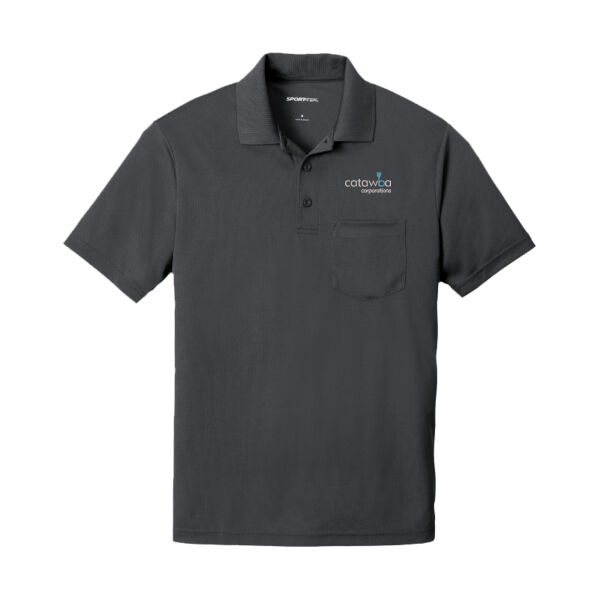 Embroidered - PosiCharge &#174; RacerMesh &#174; Pocket Polo Thumbnail