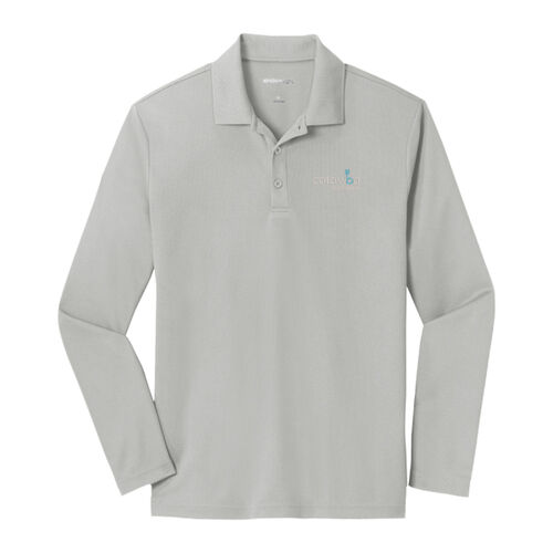 Embroidered - PosiCharge ® RacerMesh ® Long Sleeve Polo Thumbnail