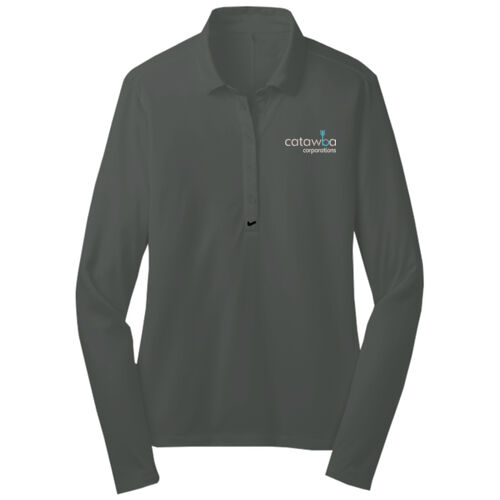 Embroidered  - Ladies Long Sleeve Dri FIT Stretch Tech Polo Thumbnail