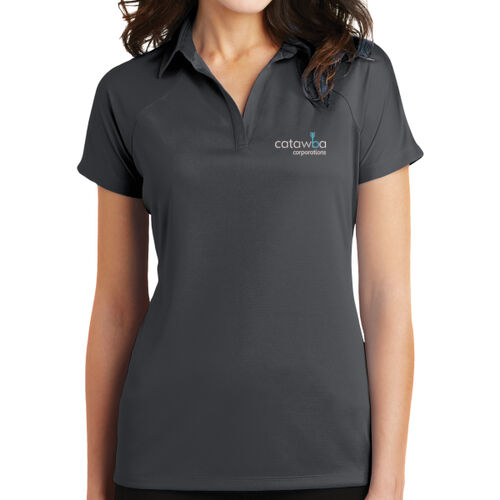 Embroidered  - Ladies Crossover Raglan Polo Thumbnail