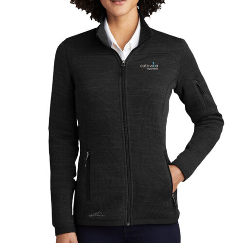Catawba Embroidered  - Ladies Sweater Fleece Full Zip Thumbnail