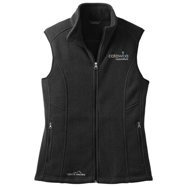 Catawba Embroidered  - Ladies Fleece Vest Thumbnail