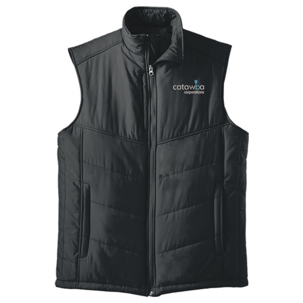 Catawba Embroidered  - Ladies Puffy Vest Thumbnail