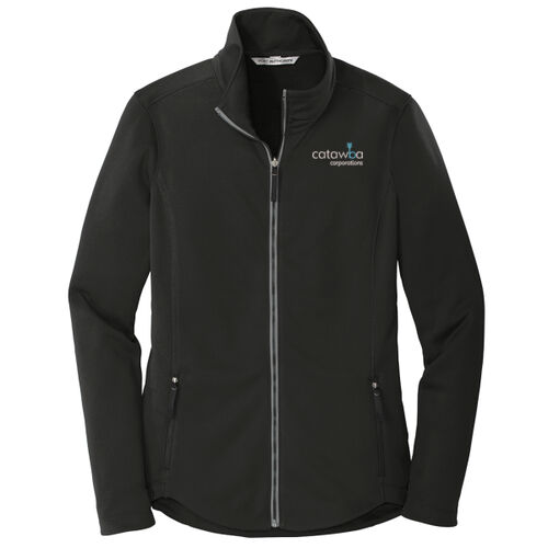 Catawba Embroidered  - Ladies Collective Smooth Fleece Jacket Thumbnail