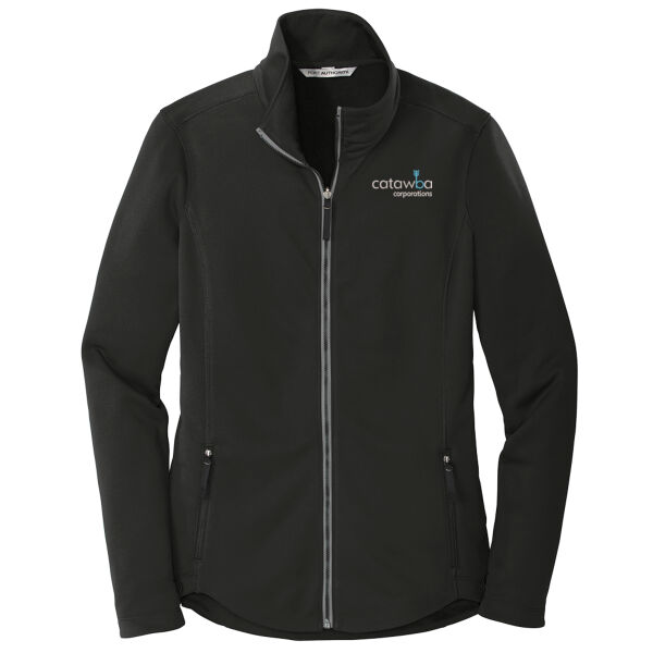 Catawba Embroidered  - Ladies Collective Smooth Fleece Jacket Thumbnail