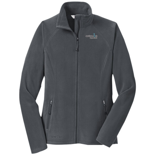Catawba Embroidered  - Ladies Full Zip Microfleece Jacket Thumbnail