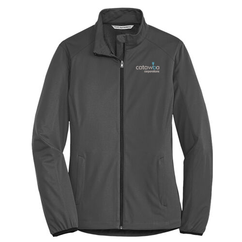 Catawba Embroidered  - Ladies Active Soft Shell Jacket Thumbnail