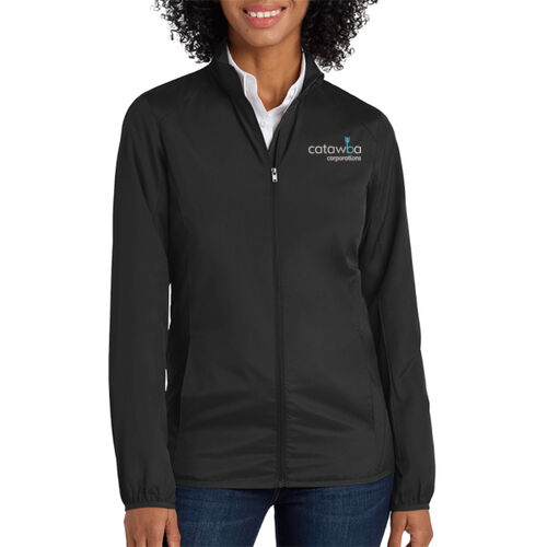 Catawba Embroidered  - Ladies Zephyr Full Zip Jacket Thumbnail
