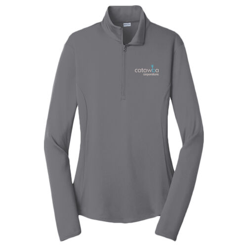 Embroidered   - Ladies PosiCharge ® Competitor ™ 1/4 Zip Pullover Thumbnail