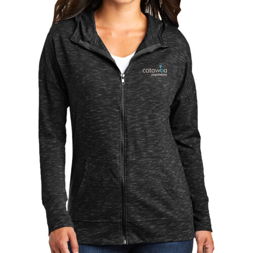 Embroidered   - Women's Medal Full Zip Hoodie Thumbnail