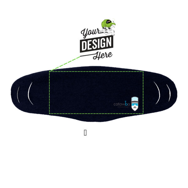 Catawba Printed  - Adult/Child Soft Breathable Cotton/Poly t-Shirt Face Covering - 1-Ply (10-Pack) Thumbnail