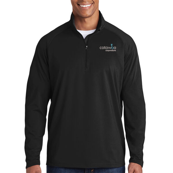 Embroidered  - Sport Wick &#174; Stretch 1/2 Zip Pullover Thumbnail