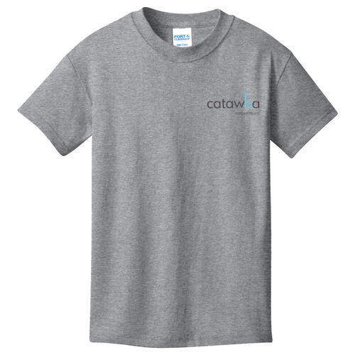 Printed Crest  - Youth Core Cotton Tee Thumbnail