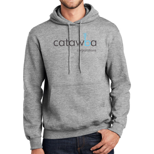 Printed - Essential Fleece Pullover Hooded Sweatshirt Thumbnail