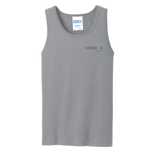 Printed Crest  - Core Cotton Tank Top Thumbnail