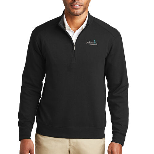 Embroidered  - Interlock 1/4 Zip Thumbnail
