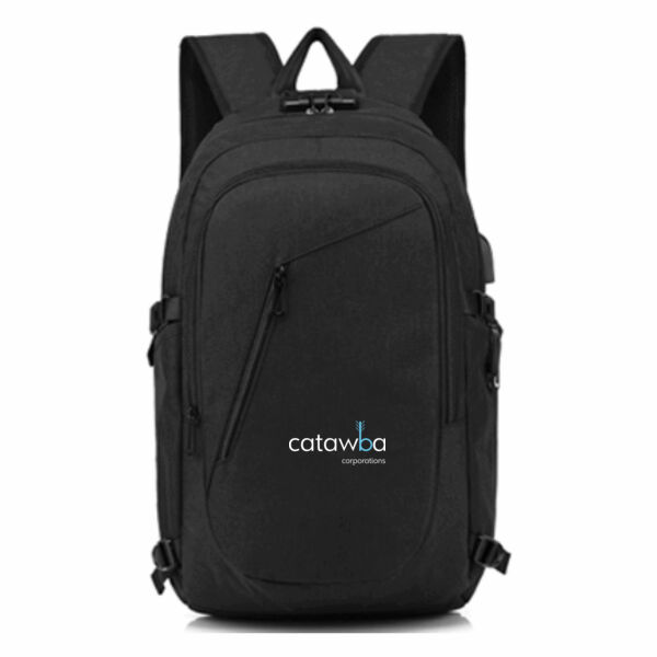 Printed  - City Smart Travel Laptop Backpack (6 Min) Thumbnail