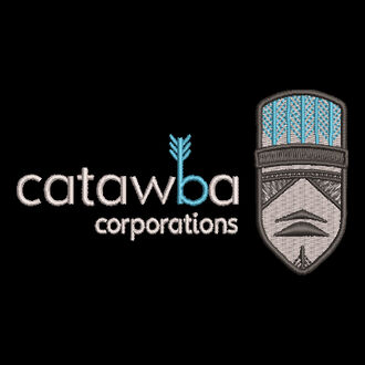 Catawba Corp Mask - 1893  blue - white Thumbnail