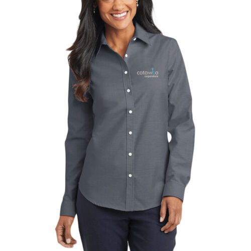 Embroidered - Ladies SuperPro &#153; Oxford Shirt Thumbnail