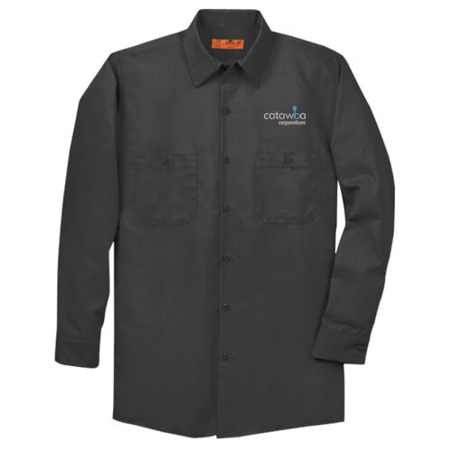 Embroidered  - Long Size, Long Sleeve Industrial Work Shirt Thumbnail