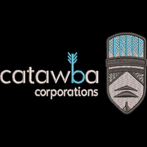 Catawba Corp Mask - 1893  blue - white Thumbnail