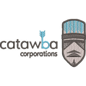Catawba Corp with Mask - 1893  blue - dark gray Thumbnail